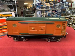 MTH STANDARD GAUGE #214 AUTO BOX CAR T. COTTA & GREEN LIONEL TIN PLATE FREE SHIP - Picture 1 of 6
