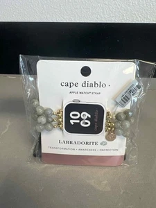 Cape Diablo Labradorit Apple Watch Armband Band Naturstein Bracelet Style NEU - Bild 1 von 2