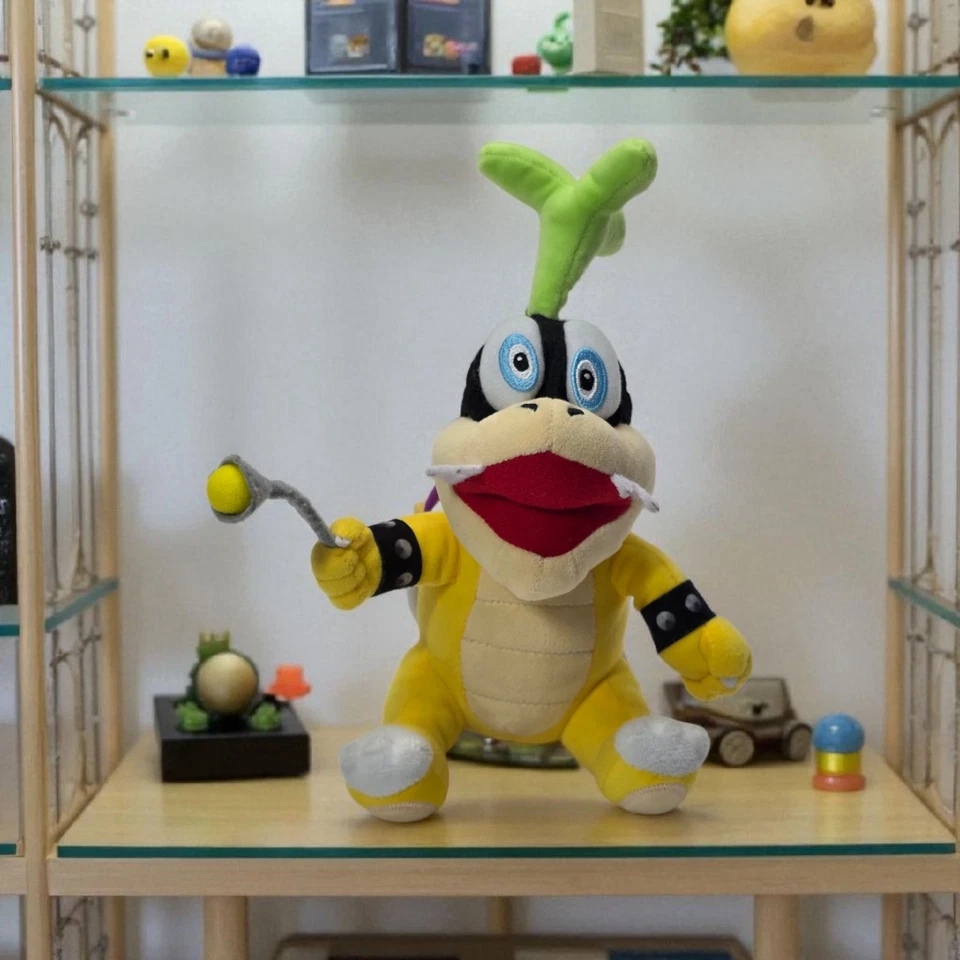 Iggy Koopa Plush Toy 6.5" Super Mario Koopalings Bowser Jr's Minion - Image 1 of 4