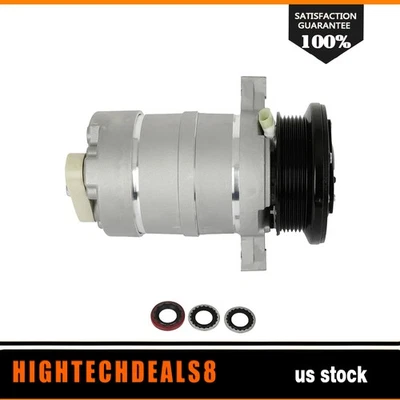 For Cadillac Eldorado Fleetwood Seville 1989-1990 1991 1992 A/C AC Compressor - Image 1 of 4
