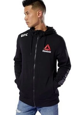 Chaqueta con Capucha Reebok UFC Conor McGregor Cremallera Completa Negra HRSD Para Hombre’s L Nueva con Etiquetas Foto 1 de 4