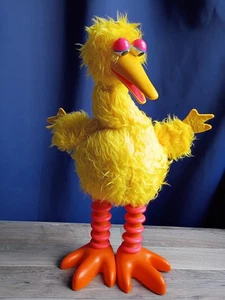 SUPER RARE 1971 SESAME STREET JIM HENSON 18” BIG BIRD TOPPER EDUCATIONAL TOYS - Picture 1 of 15