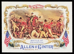 2017 Topps Allen & Ginter Battle of Princeton #RB-6 CARD Revolutionary - Picture 1 of 2