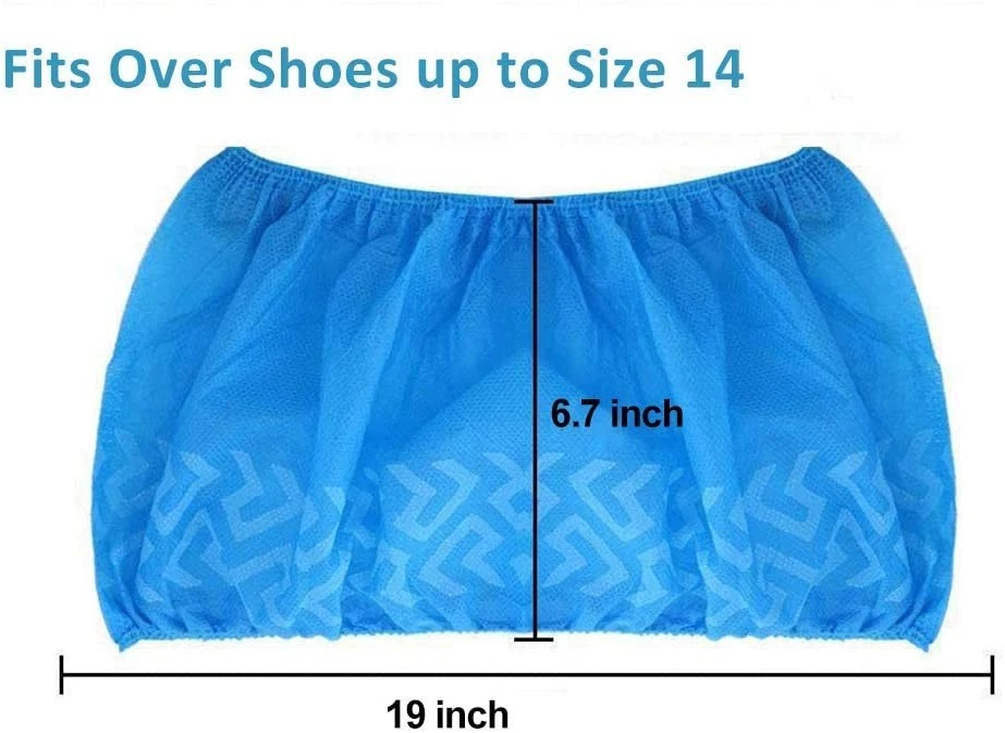 100-1000 capas descartáveis para sapatos não tecidas antiderrapantes duráveis - Imagem 1 de 4