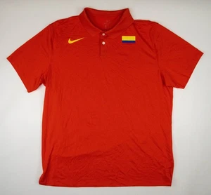 Nike Pro Elite Dri-Fit Colombia Orange Polo CT0749-607 Herren Größe XL - Bild 1 von 2