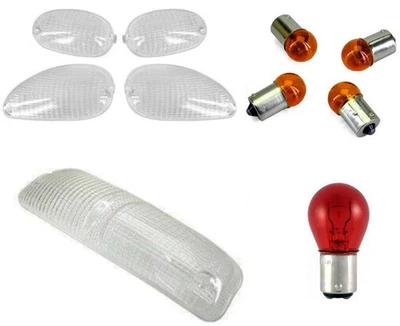 Kit 4 Gemme Frecce E Stop Con Lampadine per Gilera Typhoon 1993 1994 1995 1996 - Immagine 1 di 4