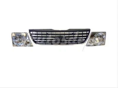 PARA 02-05 FORD EXPLORER PARRILLA CHR/FARO GRIS CON BOMBILLA 3P Foto 1 de 4