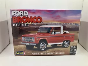 Revell Ford Bronco Half Cab 1/25 Scale Plastic Model Car Kit 14544 - Picture 1 of 6
