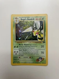 Kogas Beedrill 9/132 Near Mint WOTC Pokemon Karte Rare Tcg - Bild 1 von 4