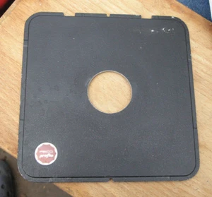 later 5x4 10 x 8 plaubel peco etc flat lensboard  compur copal 1 42mm hole - Picture 1 of 2