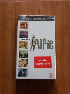 ALFIE WITH MICHAEL CAINE - VHS DIGITALLY REMASTERED NEW & SEALED - Picture 1 of 2