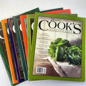 Cook's Illustrated 7 Magazines #157  169  171  172  173  174  175 kiwi mushroom - Bild 1 von 8