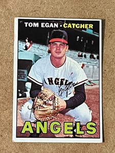 1967 Topps Tom Egan #147 VG Surface Wear