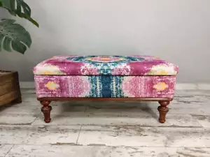 Pink Bedroom Bench End of bed with Storage Upholstered Trunk Bench - Picture 1 of 4