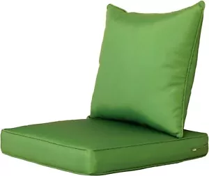 ARTPLAN Outdoor All Weather Chair Cushions Set Deep Seat/Back Outdoor Cushions f - Picture 1 of 23