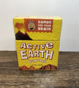 Active Earth Card Games For Your Brain Tina Seelig Cards NEW SEALED - Picture 1 of 4