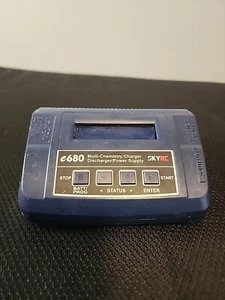 SKYRC e680 80W AC/DC Balance Charger Discharger for 1-6s LiPo NiCd NiMH Untested - Picture 1 of 5