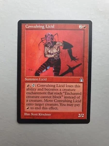 Convulsing Licid , MTG Stronghold (1998). Uncommon Red Creature NM - Picture 1 of 2