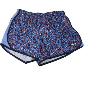 Nike Tempo Clash Multicolor Shorts Girl’s XL Running Athletic Blue Red Abstract - Picture 1 of 12