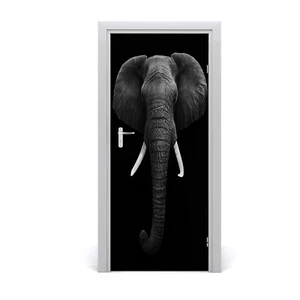 Tulup doorsticker 85x205cm decorative sticker - African elephant - Picture 1 of 3