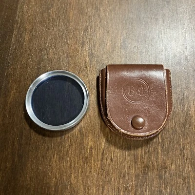 B & W SCHNEIDER BLUE Violet 45MM FILTER GENUINE LENS OR CAMERA SCREW W/ CASE - Image 1 of 3