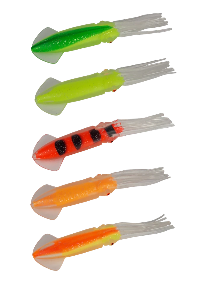 Gummi Octopus 10-23cm Softbait Angel Köder Beifänger Tintenfisch Oktopus Auswahl - Bild 1 von 1
