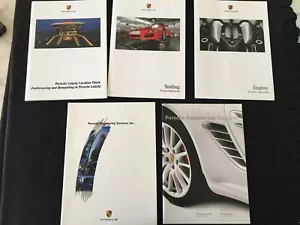 Catálogo de ventas Porsche Engineering Services 2000-2009 paquete 987 GT3 y folleto turbo - Imagen 1 de 12