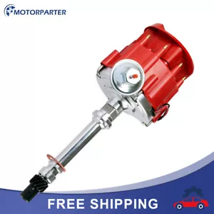 Racing HEI Distributor for Chevy SBC 350 HEI 305 400 Small Block w/ignition Coil - Foto 1 di 6
