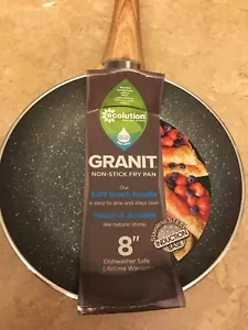 Ecolution GRANIT Grande Non-Stick Copper CLR Pan woodgrain Finish Handle 8” - Picture 1 of 2