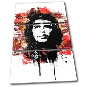 Che Abstract Iconic Celebrities TREBLE CANVAS WALL ART Picture Print VA - Picture 1 of 1