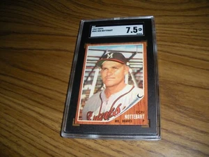 Topps Baseball High 1962 #541 impresión corta Don Nightbart grado sgc 7,5 casi nuevo+ - Imagen 1 de 5