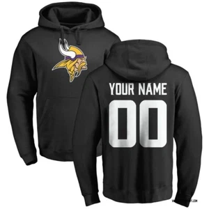 Sudadera con Capucha Personalizada Vikingos Navidad Cumpleaños Adultos Jóvenes Justin Jefferson - Imagen 1 de 3