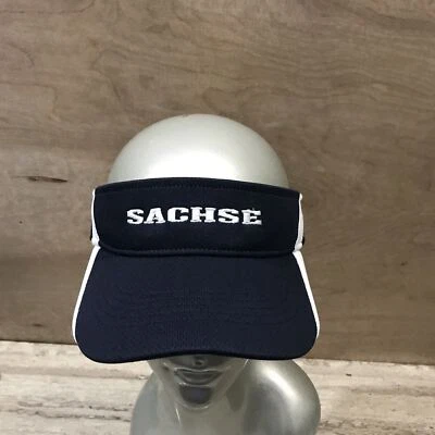 Gorra con visera de sol ajustable azul y blanco Richardson ** Bordada Sachse Foto 1 de 4