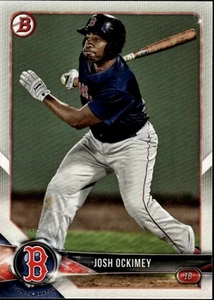 2018 Bowman Prospects #BP34 Josh Ockimey Boston Red Sox - Picture 1 of 2