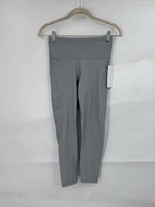 Athleta Interval Stash 7/8 Legging Women Small Storm Cloud Grey Athletic NEW NWT - Picture 1 of 17