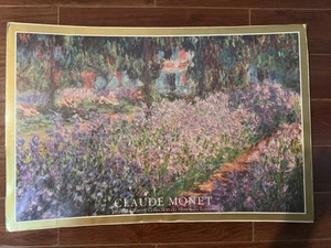 Vintage 1986 Claude Monet Litho ~ Portal Publication ~ Museum “Jardin A Giverny” - Picture 1 of 11