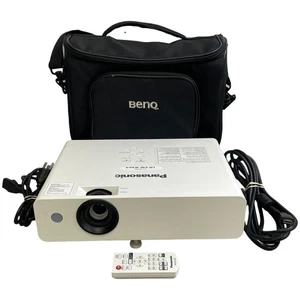 Panasonic PT-LW330 WXGA LCD Projector With Remote, Case, and Power Cord - Picture 1 of 10