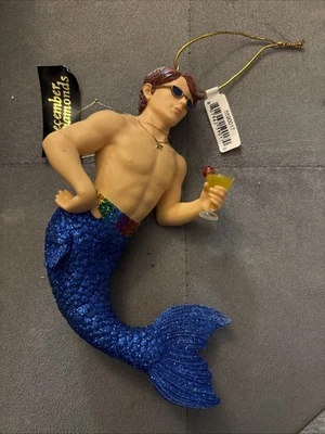 December Diamonds Manhattan Merman Christmas Ornament NEW IN BOX FREE 📦 LGBTQ+ - Image 1 of 3