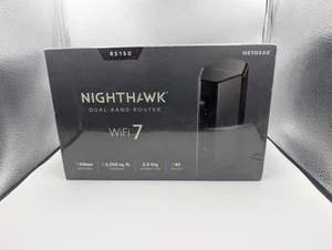New Netgear Nighthawk Dual-Band Router WiFi 7 RS150 - Bild 1 von 4