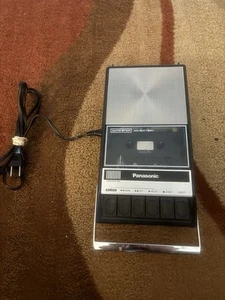 Panasonic RQ-309DS Portable Cassette Tape Recorder Tested & Working With Cord - Picture 1 of 3
