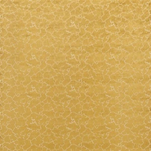 William Yeoward 125cm x 140cm Torca Ochre Velvet Upholstery Fabric Remnant - Picture 1 of 8