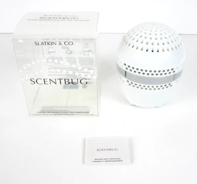Scentbug Aromatherapy Room Diffuser Bath Body Works White Tested Working - Image 1 of 4