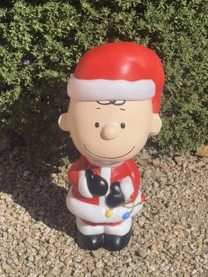 NWT HTF 2025 Charlie Brown Christmas Blow Mold by Gemmy