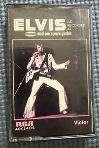 Elvis As Recorded At Madison Square Garden NY Live (Cassette, 1972, US - Imagen 1 de 10