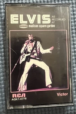 Elvis As Recorded At Madison Square Garden NY Live  (Cassette, 1972, US - Image 1 of 4