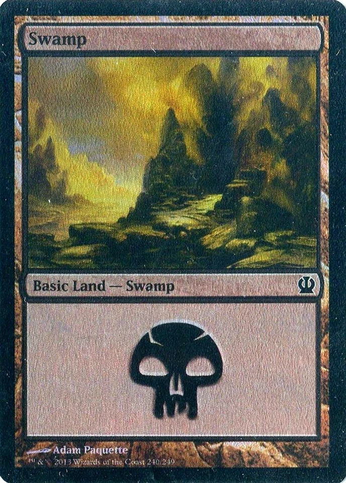 MTG - Theros - Swamp #240 - Foil - Various conditions - Image 1 of 1