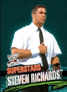 Tarjeta de lucha libre Fleer WWF Wrestlemania 2001 vintage #44 Steve Richards novato radiocontrol - Imagen 1 de 2
