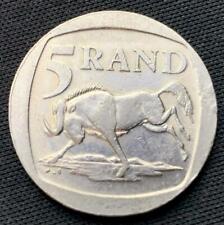 1995 South Africa 5 Rand Coin XF AU       #K2102