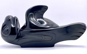 BOMA CANADA Seeotter Spirituosenbox abgedeckte Box Schmuckset Composite schwarz - Bild 1 von 18