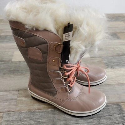 Sorel Tofini II Boots Womens Sz 6 Waterproof Snow Winter Lace Up Boot NWOB NEW - Image 1 of 4